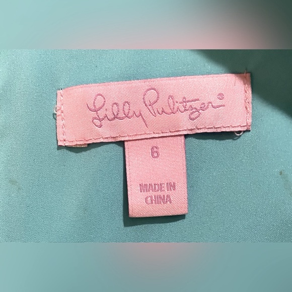 Lilly Pulitzer Sleeveless Mary Lane Beaded Sheath Dress w Metallic Detailing - Picture 8 of 8